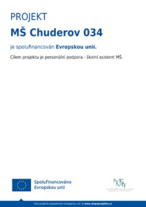 Personální podpora - školní asistent MŠ